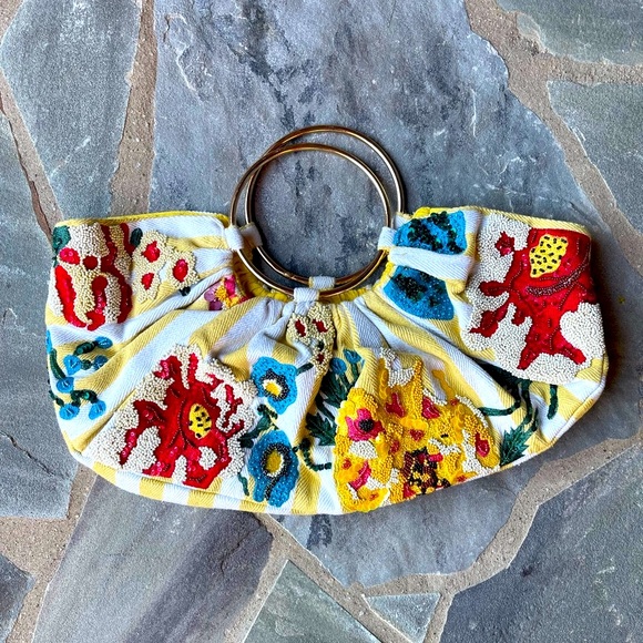 Anthropologie Handbags - The Fiona Beaded Satchel